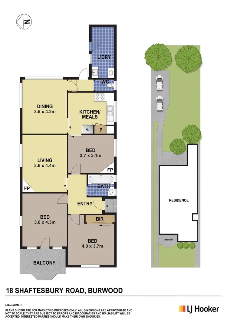 Floorplan of Homely house listing, 18 Shaftesbury Road, Burwood NSW 2134