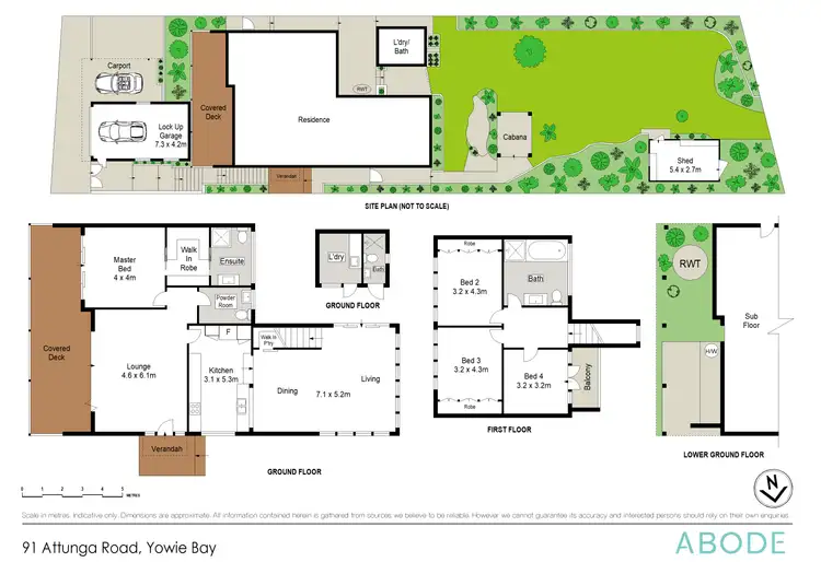 Floorplan of Homely house listing, 91 Attunga Road, Yowie Bay NSW 2228