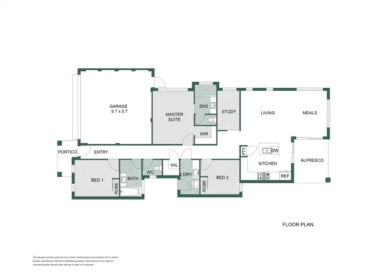 Floorplan of Homely house listing, 21 Baltoro Road, Lakelands WA 6180