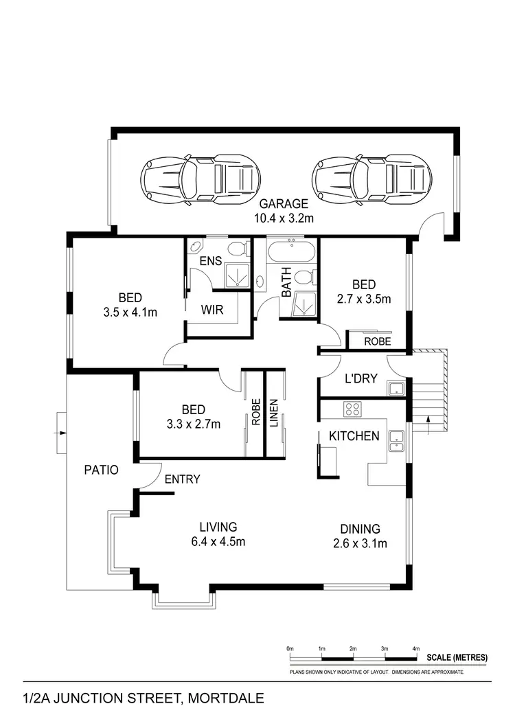 Floorplan of Homely villa listing, 1/2a Junction Street, Mortdale NSW 2223