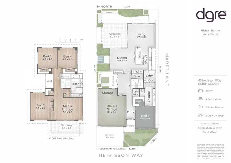 Floorplan of Homely house listing, 43 Heirisson Way, North Coogee WA 6163