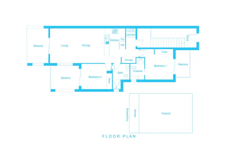 Floorplan of Homely house listing, 12/15 Oliver Street, Lyneham ACT 2602