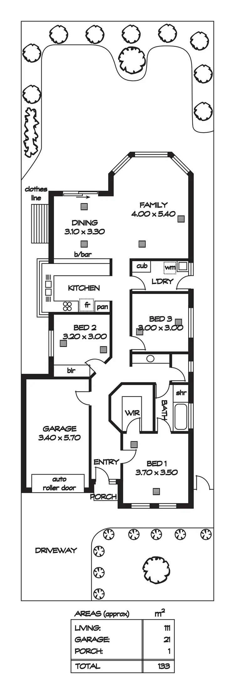 Floorplan of Homely house listing, 8 Covent Terrace, Oakden SA 5086