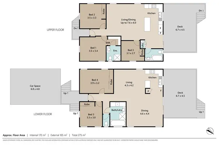 Floorplan of Homely house listing, 668 Kingsford Smith Drive, Hamilton QLD 4007