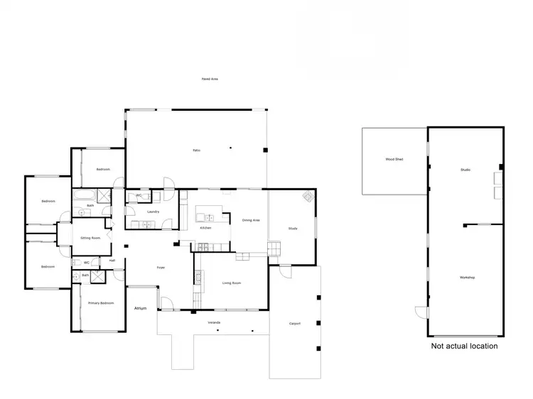 Floorplan of Homely house listing, 17 Glyde Road, Lesmurdie WA 6076