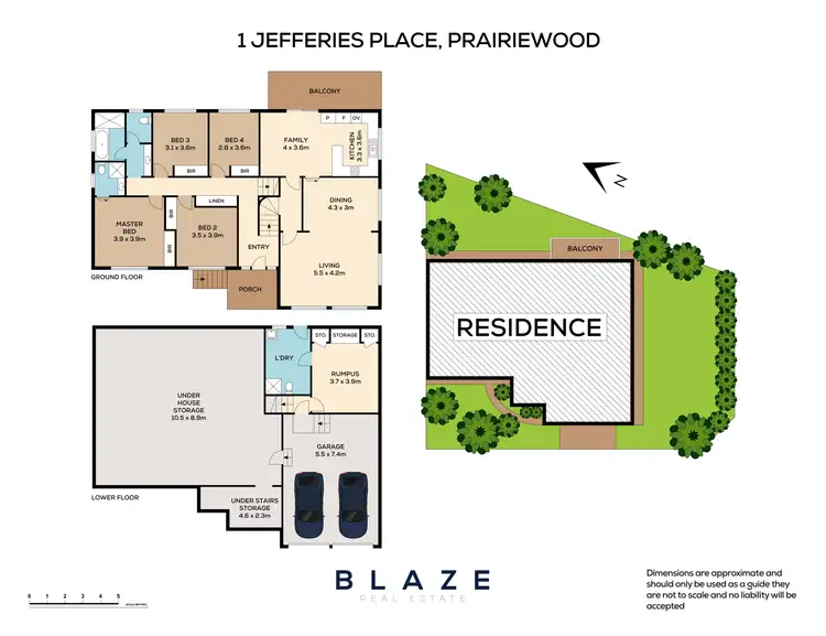 Floorplan of Homely house listing, 1 Jefferies Place, Prairiewood NSW 2176