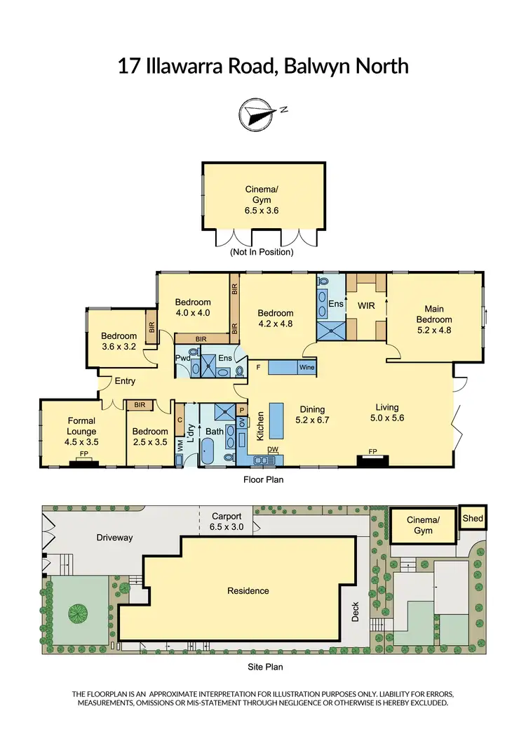 Floorplan of Homely house listing, 17 Illawarra Road, Balwyn North VIC 3104