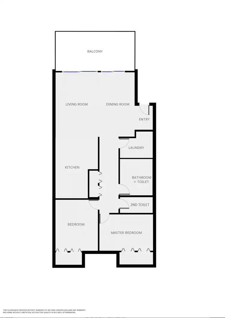 Floorplan of Homely apartment listing, 12/6-8 Tomaree Road, Shoal Bay NSW 2315
