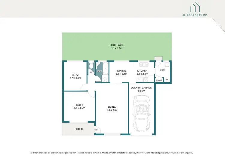 Floorplan of Homely villa listing, 2/151 Booker Bay Road, Booker Bay NSW 2257