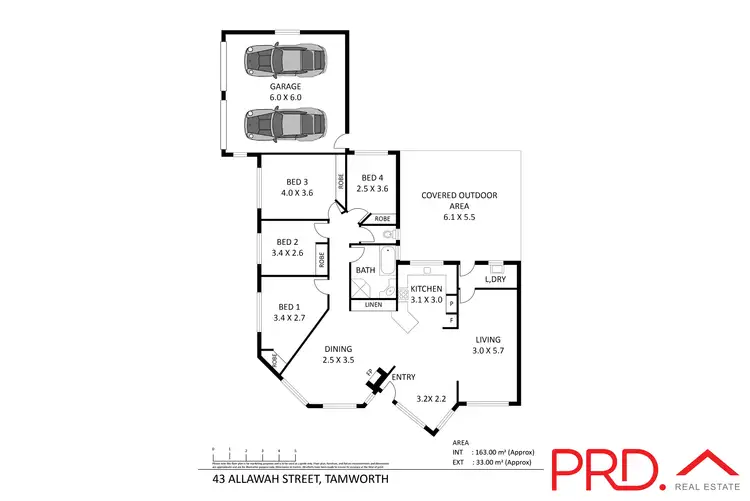 Floorplan of Homely house listing, 43 Allawah Street, Tamworth NSW 2340