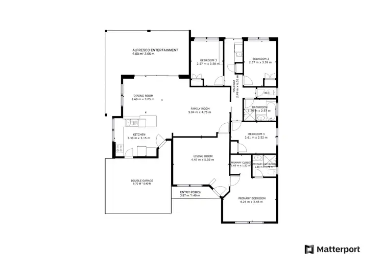 Floorplan of Homely house listing, 4 Excelsior Drive, Canning Vale WA 6155