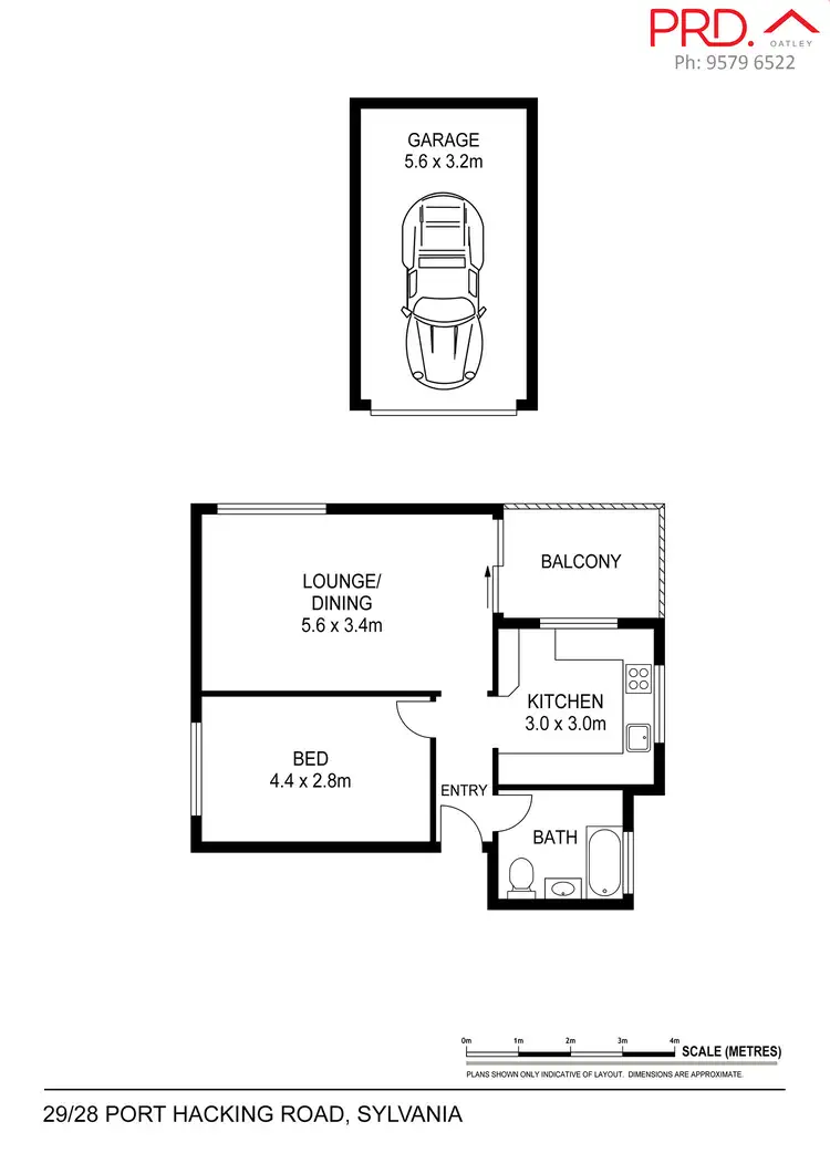 Floorplan of Homely apartment listing, 29/28 Port Hacking Road, Sylvania NSW 2224