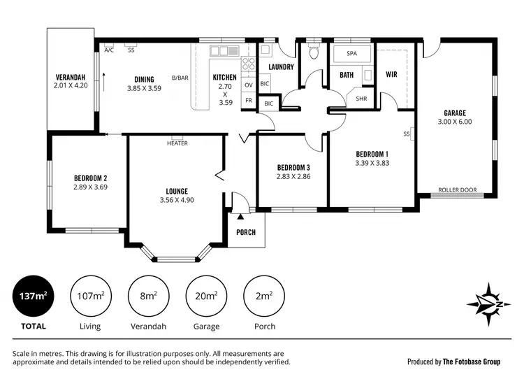 Floorplan of Homely unit listing, 2/40 Windsor Road, Glenunga SA 5064