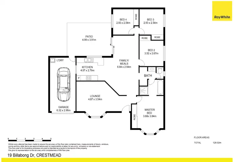 Floorplan of Homely house listing, 19 Billabong Drive, Crestmead QLD 4132