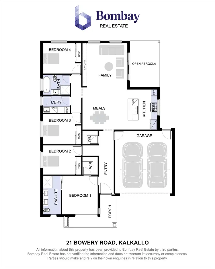 Floorplan of Homely house listing, 21 Bowery Road, Kalkallo VIC 3064