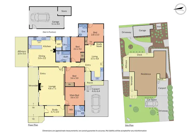 Floorplan of Homely house listing, 24 Sophia Grove, Tecoma VIC 3160