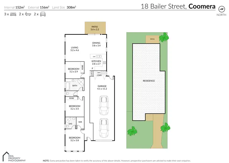 Floorplan of Homely house listing, 18 Bailer Street, Coomera QLD 4209