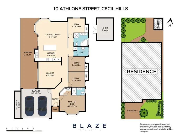 Floorplan of Homely house listing, 10 Athlone Street, Cecil Hills NSW 2171
