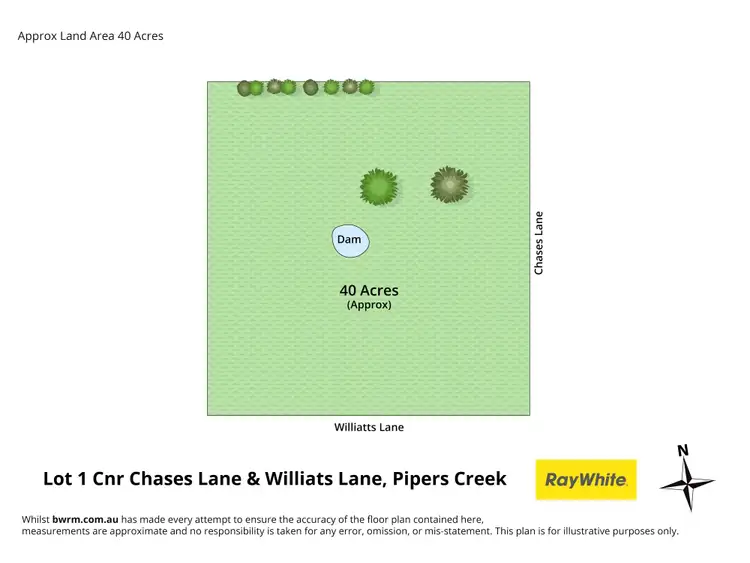 Floorplan of Homely land listing, Lot 1 Williatts Lane, Kyneton VIC 3444