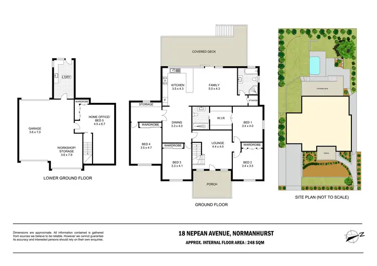 Floorplan of Homely house listing, 18 Nepean Avenue, Normanhurst NSW 2076