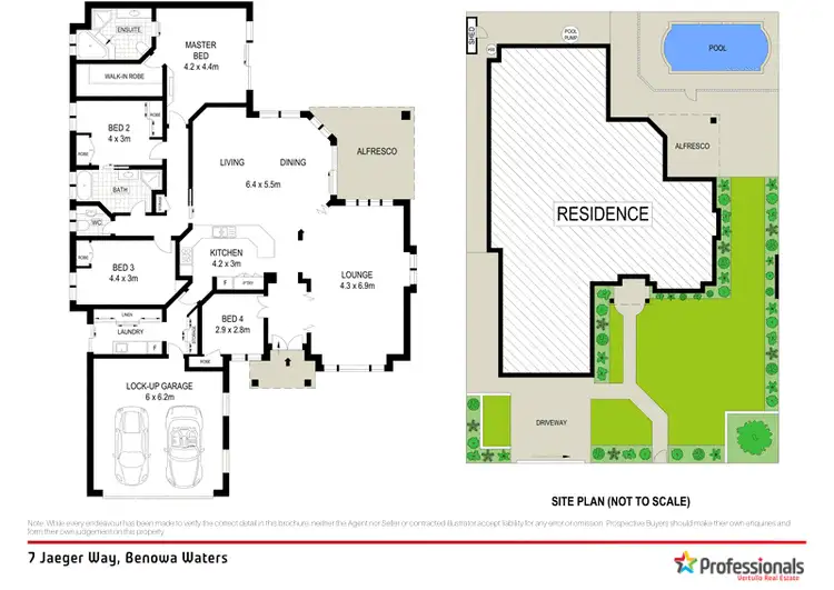 Floorplan of Homely house listing, 7 Jaeger Way, Benowa Waters QLD 4217