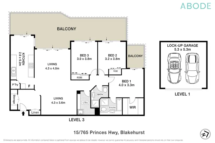 Floorplan of Homely apartment listing, 15/765 Princes Highway, Blakehurst NSW 2221