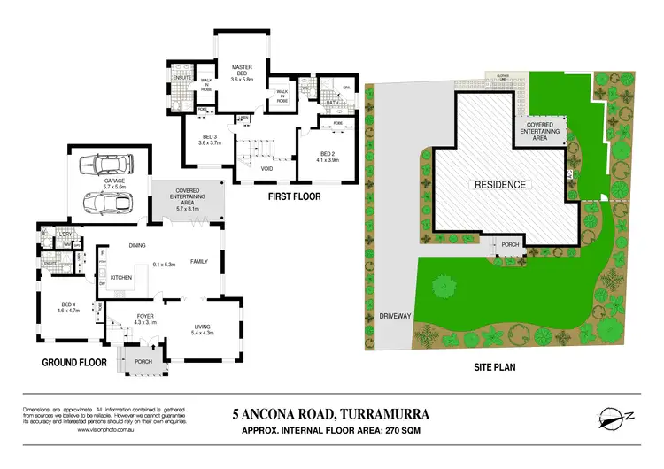 Floorplan of Homely house listing, 5 Ancona Road, Turramurra NSW 2074