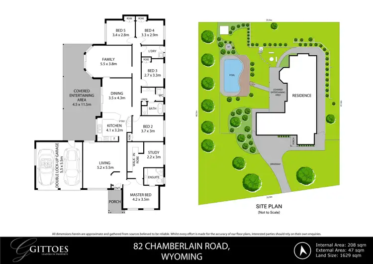 Floorplan of Homely house listing, 82 Chamberlain Road, Wyoming NSW 2250