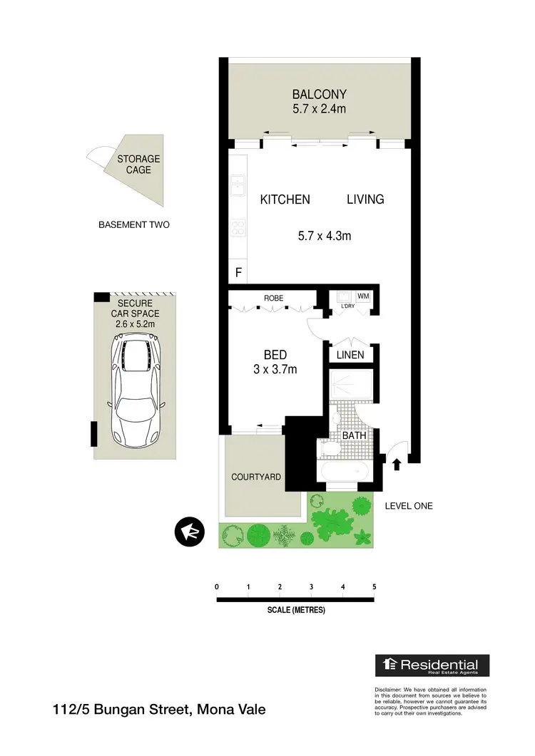 Floorplan of Homely unit listing, 112/5 Bungan Street, Mona Vale NSW 2103