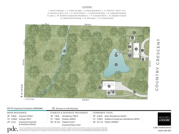Floorplan of Homely rural property listing, 97-111 Country Crescent, Nerang QLD 4211