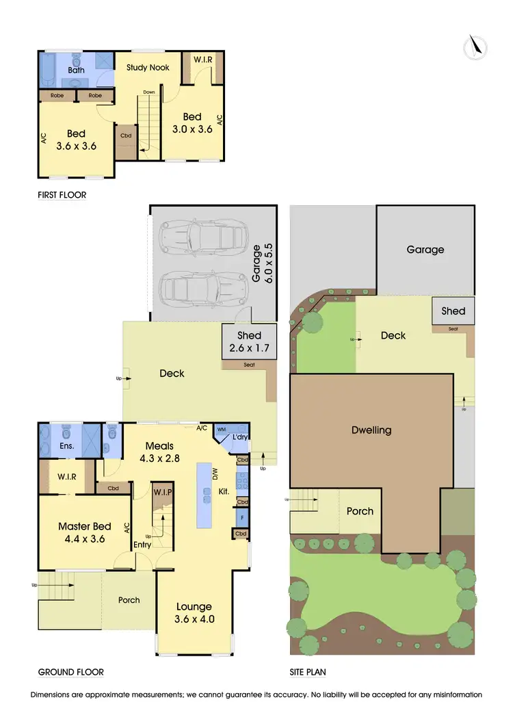 Floorplan of Homely townhouse listing, 1/52 Erskine Road, Macleod VIC 3085