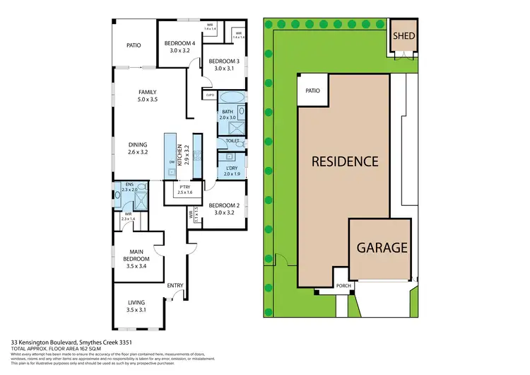 Floorplan of Homely house listing, 33 Kensington Boulevard, Smythes Creek VIC 3351