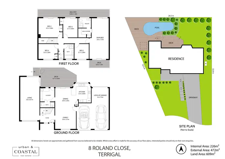 Floorplan of Homely house listing, 8 Roland Close, Terrigal NSW 2260