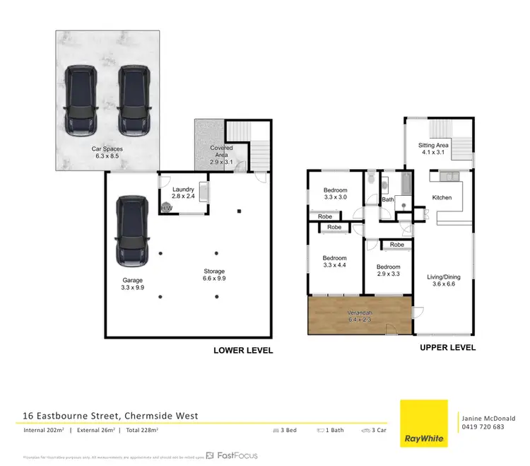 Floorplan of Homely house listing, 16 Eastbourne Street, Chermside West QLD 4032