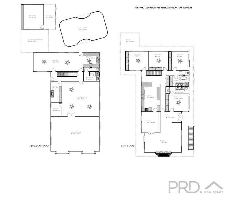 Floorplan of Homely house listing, 286 - 288 Walnut Avenue,, Mildura VIC 3500