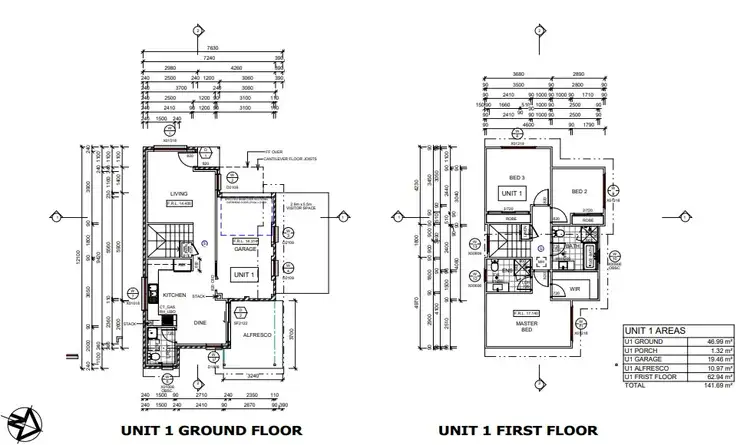 Floorplan of Homely house listing, 1/10 Taylor Rd, Albion Park NSW 2527