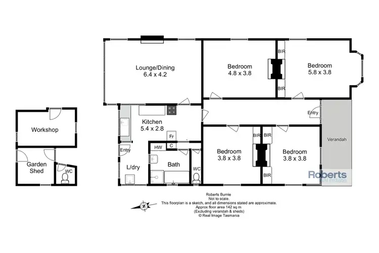 Floorplan of Homely house listing, 26 Old Bass Highway, Wynyard TAS 7325