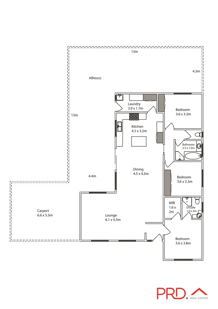 Floorplan of Homely house listing, 379 Eleventh Street, Mildura VIC 3500