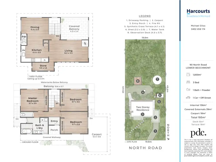 Floorplan of Homely house listing, 90 North Road, Lower Beechmont QLD 4211
