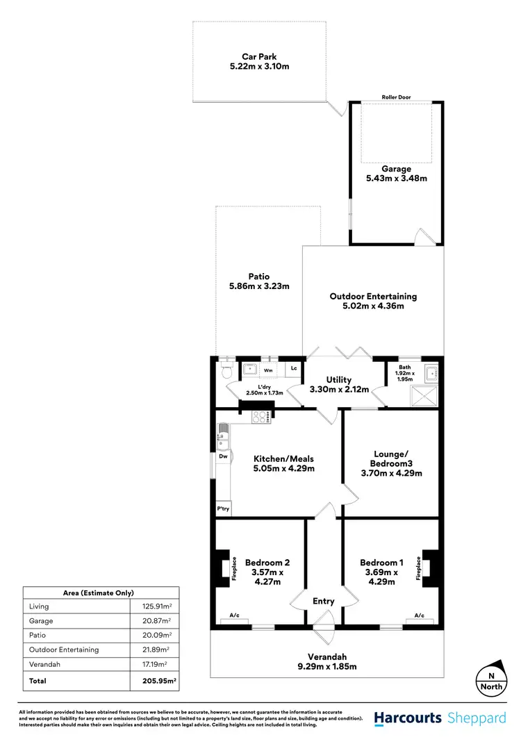 Floorplan of Homely house listing, 288 Cross Road, Clarence Park SA 5034