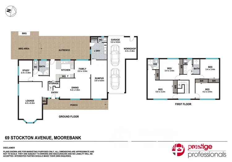 Floorplan of Homely house listing, 69 Stockton Avenue, Moorebank NSW 2170