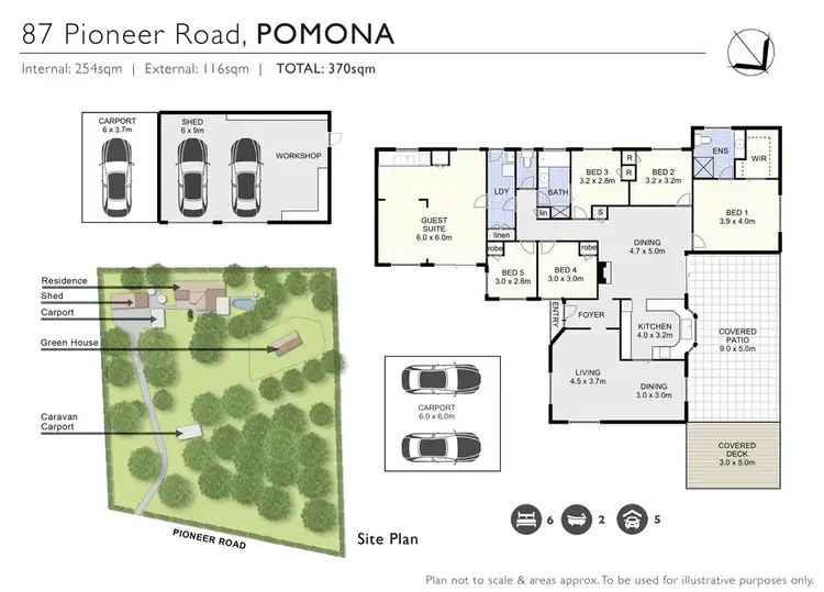 Floorplan of Homely house listing, 87 Pioneer Road, Pomona QLD 4568