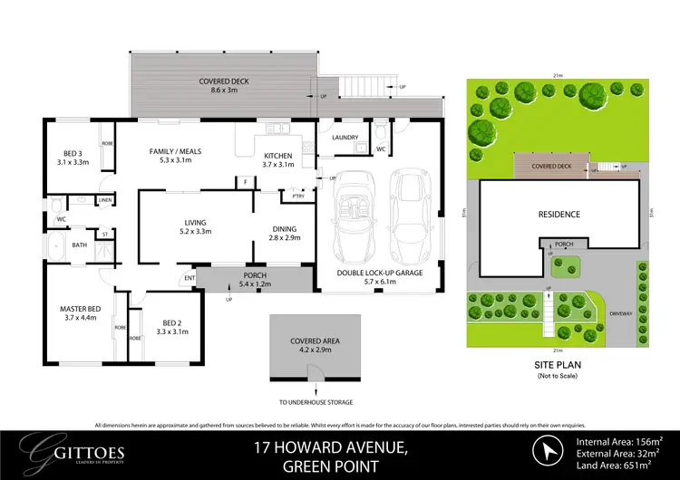 Floorplan of Homely house listing, 17 Howard Avenue, Green Point NSW 2251