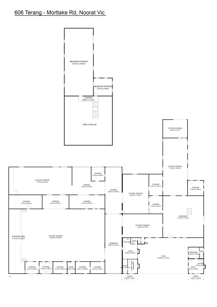 Floorplan of Homely other listing, 606 Terang-Mortlake Road, Noorat VIC 3265