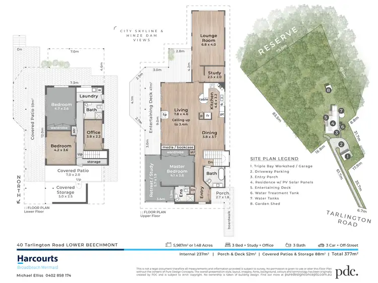 Floorplan of Homely house listing, 40 Tarlington Road, Lower Beechmont QLD 4211