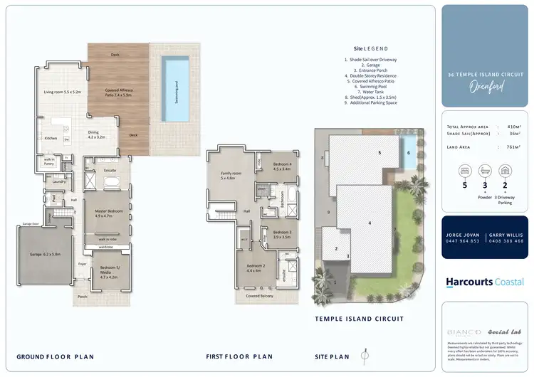 Floorplan of Homely house listing, 36 Temple Island Circuit, Oxenford QLD 4210