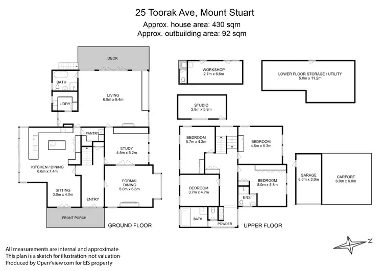 Floorplan of Homely house listing, 25 Toorak Avenue, Mount Stuart TAS 7000