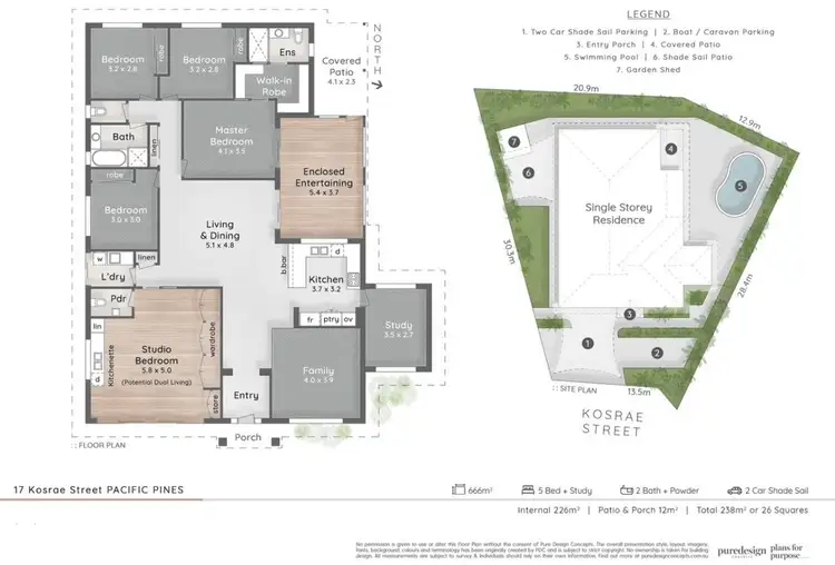 Floorplan of Homely house listing, 17 Kosrae Street, Pacific Pines QLD 4211