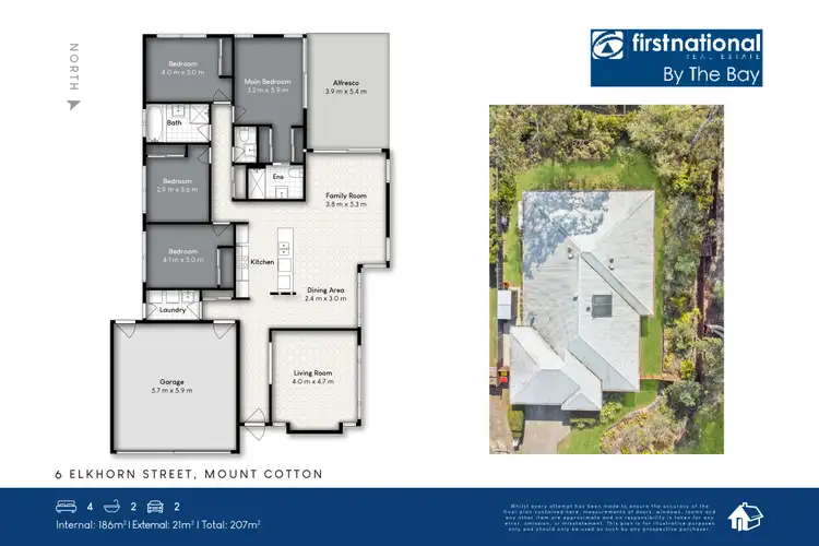 Floorplan of Homely house listing, 6 Elkhorn Street, Mount Cotton QLD 4165