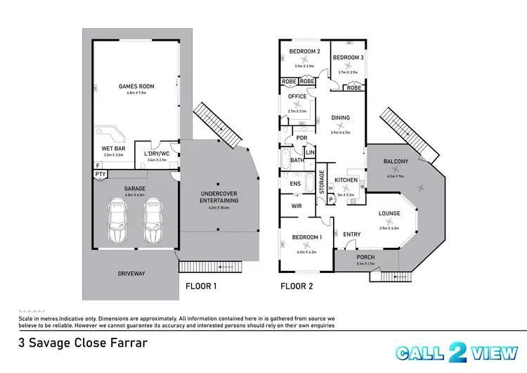 Floorplan of Homely house listing, 3 Savage Close, Farrar NT 830